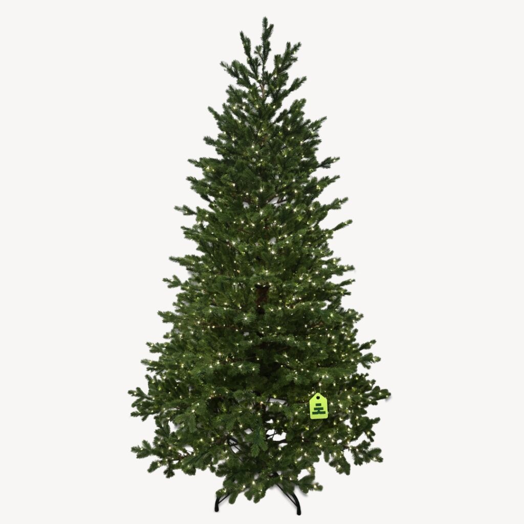 Smrk Natura 100 % 1500 LED 210 cm