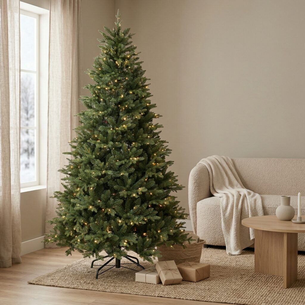 Smrk Přírodní 400 LED 180 cm - produktová galerie