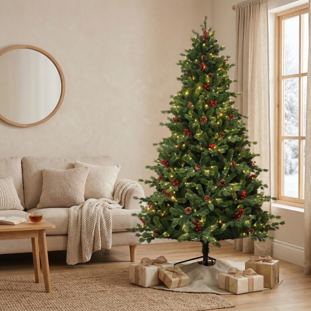 Smrk Zdobený 300 LED 150 cm - produktová galerie