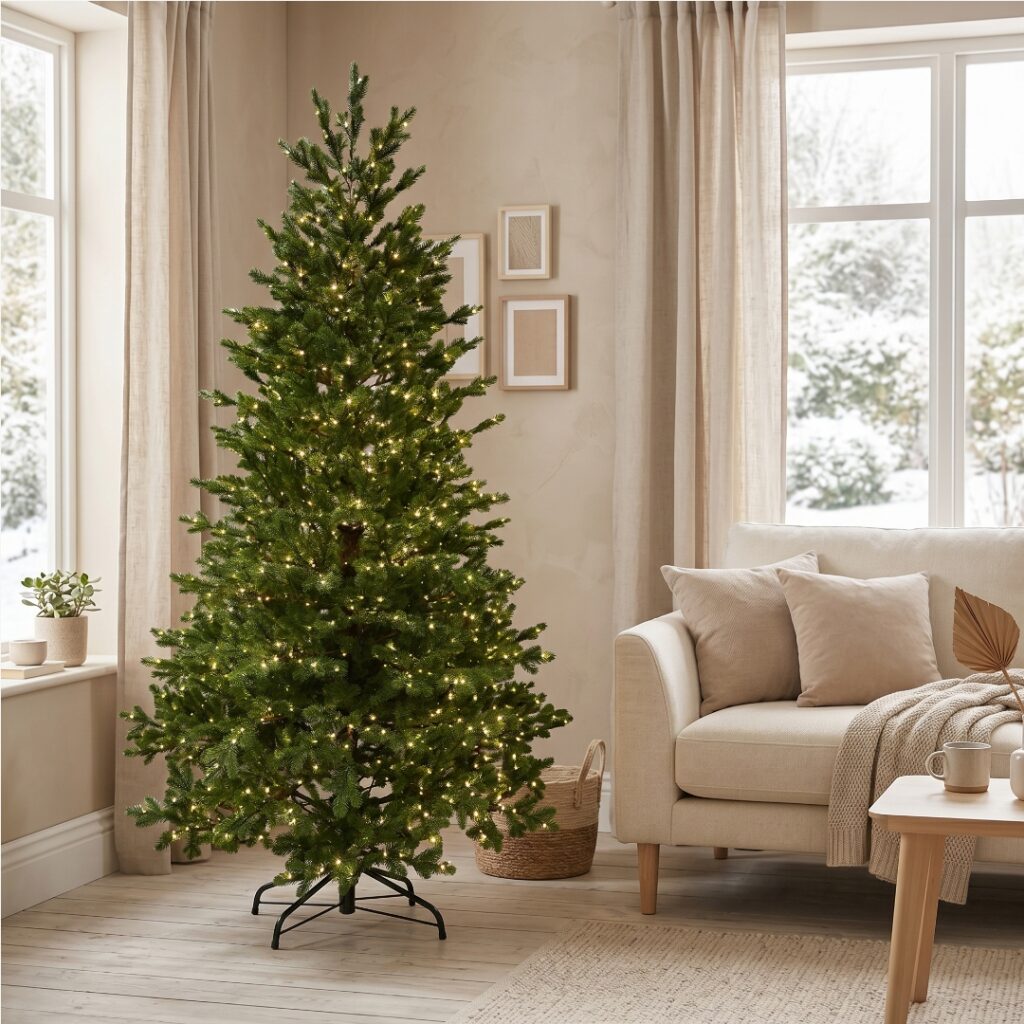 Smrk Natura 100 % 1500 LED 210 cm - produktová galerie